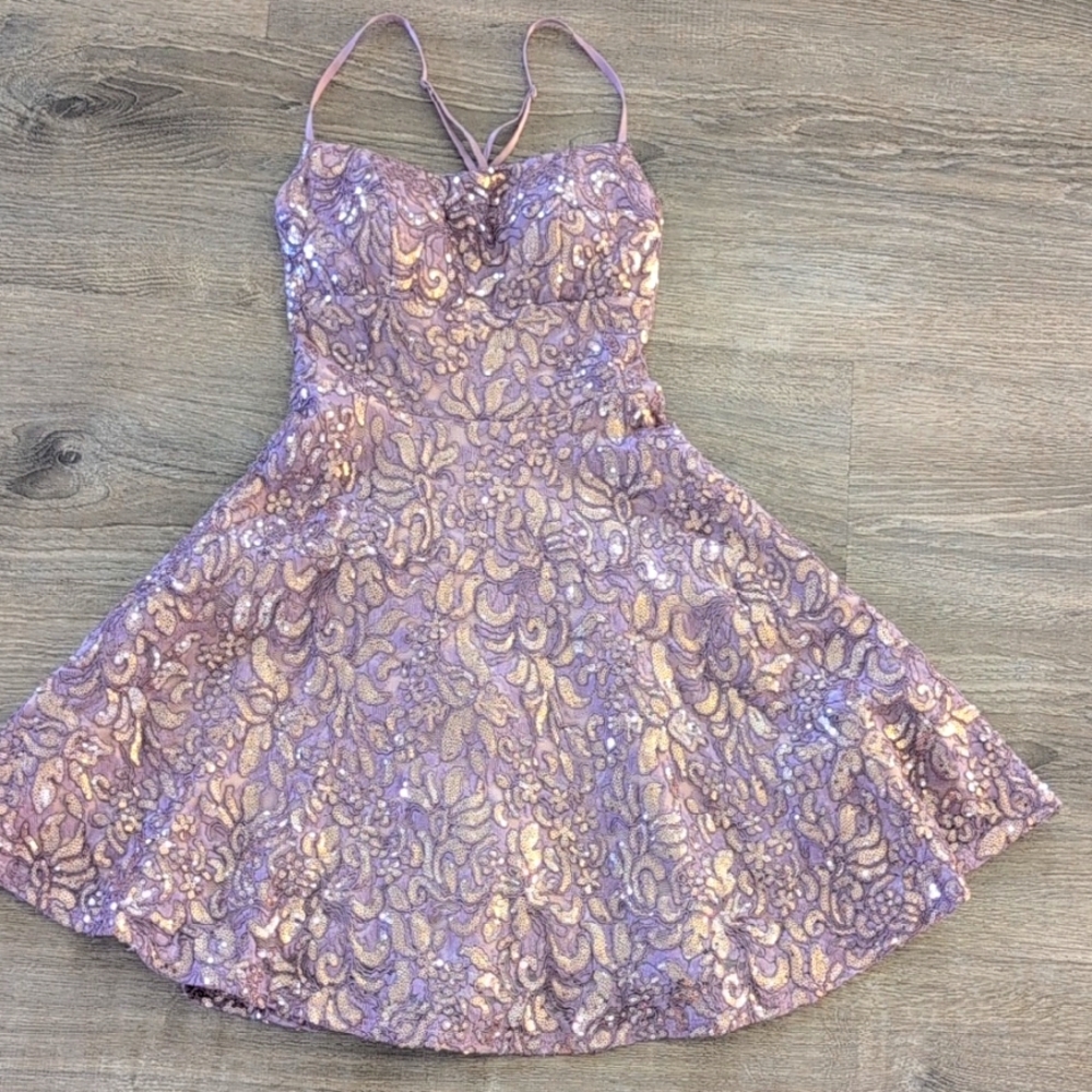 NWOT emerald sundae sequin dress